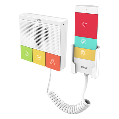 Y501Y - Intercomunicador SIP / 2 Líneas / 6 Botones Antibacteriales / IP54 / 1 Relevador / Wi-Fi 2.4G/5G
