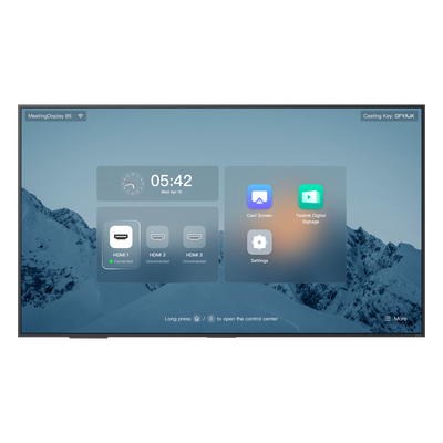 MD-86 - Yealink Pantalla Interactiva Profesional / 86" / 4K UHD MD-86
