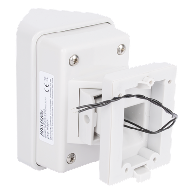 DS-PDB-EX-W/A - Hikvision Montaje para Sensor PIR Exterior / Ajuste 90° / Cobertura Extendida 90° DS-PDB-EX-W/A