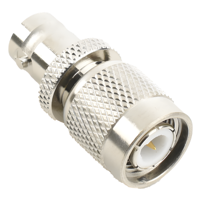 RFT-1231 - Rf Industries,Ltd Adaptador en Línea, de Conector TNC Macho a BNC Hembra, Níquel /Oro /Teflón