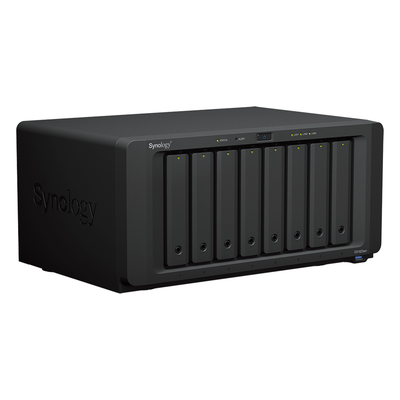 DS1823XS+ - Servidor NAS / 8 Bahías / 144 TB Bruto / Expansión 324 TB / 10GbE / RAID F1,0,1,5,6,10 / Caché SSD NVMe