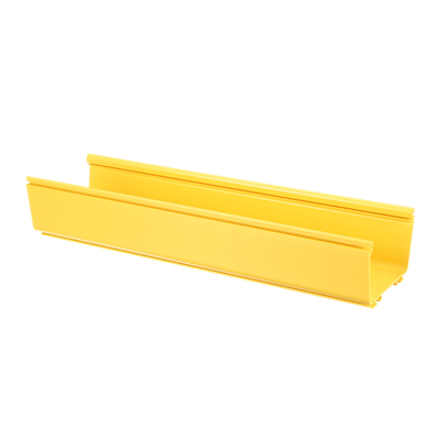 FR6X4YL10 - Panduit Canaleta para Cableado Estructurado / PVC Rígido / 6x4 Pulgadas FR6X4YL10
