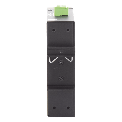 WIPOE55SBTIDC - Splitter PoE Industrial / Entrada 90 W 802.3bt / Salida DC Seleccionable 12V/16V/24V/48V / 2 Puertos Gigabit / Protección 6 kV / Riel DIN