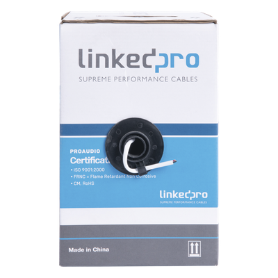 PRO-AUDIO - Linkedpro By Epcom Cable para Bocina / 2x18 AWG / Bobina 152 m (500 ft) PRO-AUDIO