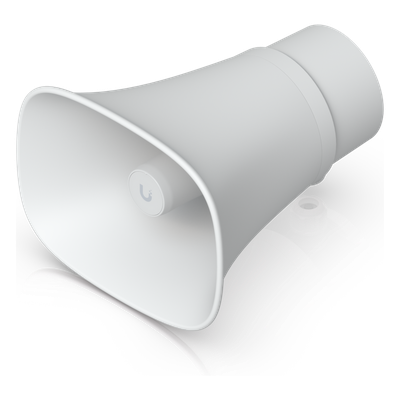 UP-AI-HORN-SPEAKER-W - Altavoz IP Horn / 120 dB / PoE+ / Detección AI / IP66 / Montaje Múltiple