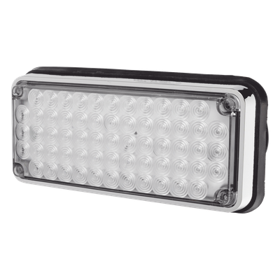 X-LTE-295-W - Luz de Advertencia / 7x3' (2.1x0.9 m) / 66 LED / 12-24 VDC / 155 lm / Montaje Permanente