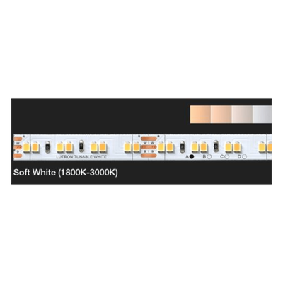 LUT30SW - Lutron Radiora 3 Cinta LED Ajustable / Blanco Cálido 1800K-3000K / Carrete 30 m (98.4 ft)