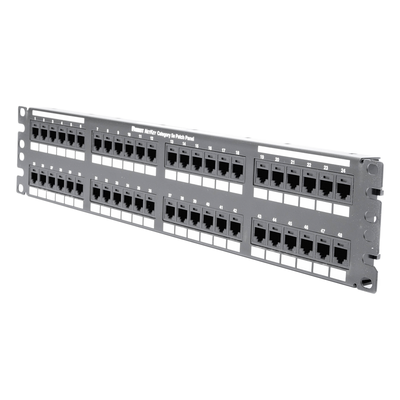NK5EPPG48Y - Panduit Panel de Parcheo Punchdown / Categoría 5e Clase D / 48 Puertos NK5EPPG48Y