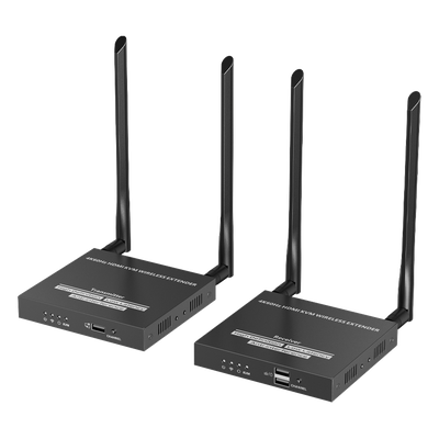 TT699KVM - Extensor HDMI Inalámbrico / 4K@60Hz / Transmisión 50 m (164 ft) / Banda 5 GHz / Transferencia IR / Emparejamiento SSID