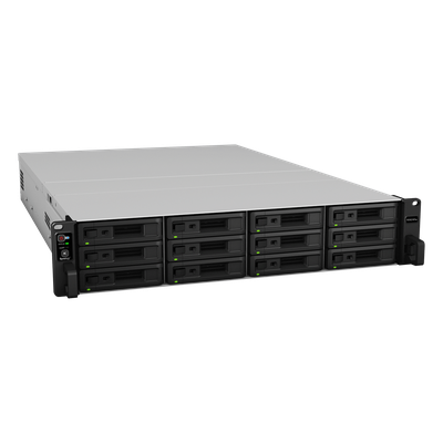 RS3621RPXS - Synology RackStation RS3621RPXS servidor NAS o de almacenamiento Servidor de almacenamiento Bastidor (2U) Intel® Xeon® D-1531 8 GB DDR4 Negro