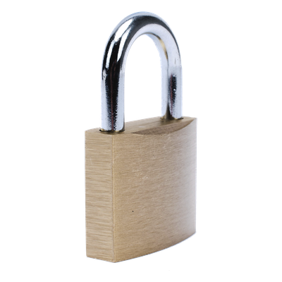 PST-A010-03 - Precision Candado de Seguridad / Cuerpo Latón 40 x 40 mm / Perno Doble Sujeción PST-A010-03