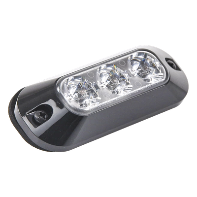 ED3703R - Ecco Luz Perimetral LED / 3 LEDs / 21 Patrones de Destello ED3703R