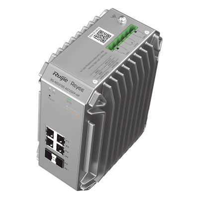 RG-NIS3100-4GT2SFP-HP - Ruijie Switch Industrial PoE / 4 Puertos Gigabit 802.3af/at / 2 Puertos SFP