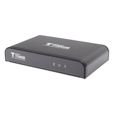 TT-312-V2.0 - Divisor (Splitter) HDMI 4K de 1 entrada a 2 salidas / Soporta 4K×2K / HDMI 2.0 / HDCP 2.2 / HDMI 3D / Longitud del cable de Entrada ≤30m, Salida ≤25m / Divide 1 Entrada de video HDMI a 2 Salidas de Video HDMI (Simultaneas).