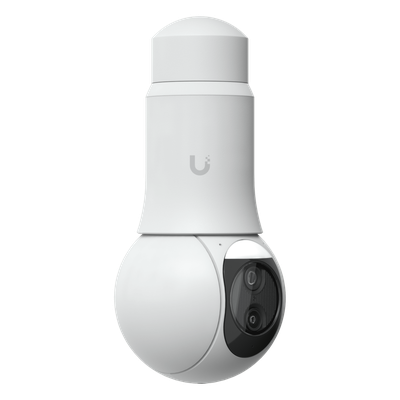 UVC-G6-PTZ-W - Cámara PTZ IP / 4K Dual Lente / Zoom Híbrido 10x / IR 30 m (98.4 ft) / Audio Bidireccional / IP66 / IK04