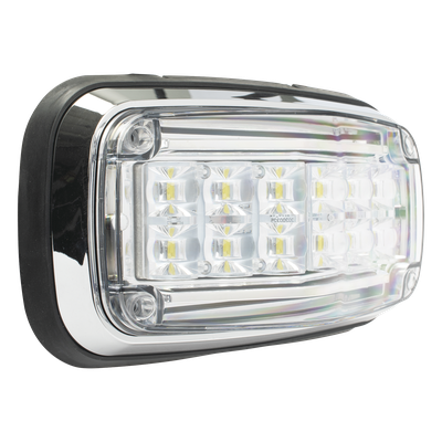 XT1885C - Luz de Advertencia LED / 6 LEDs Ultra Brillantes / 11 Patrones de Destello / IP67 / 12-30 VCC / Certificación SAE y ECE
