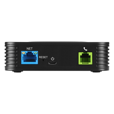 HT-801-V2 - Grandstream Adaptador de Teléfono Analógico / 1 Puerto FXS / 1 Perfil SIP HT-801-V2