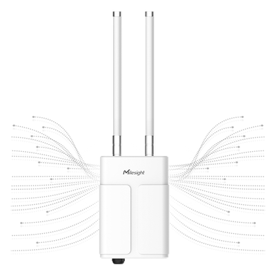 UG67L08GL915M - Gateway LoRaWAN para Exterior / 8 Canales / IP67 / 4G LTE / GNSS / PoE / Alcance 15 km (49,212.6 ft) / para BMS con BACnet y Modbus