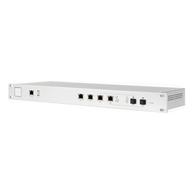 USG-PRO-4 - Ruteador UniFi para medianas y grandes empresas con funciones de firewall, soporta balanceo de carga y Fail Over entre 2 WAN
