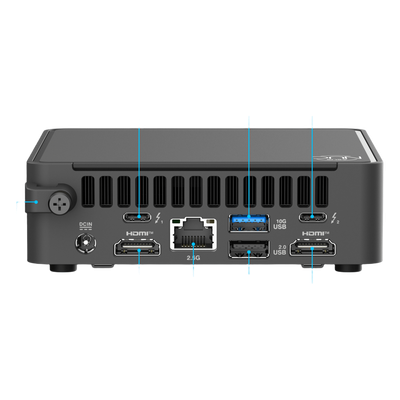 BOXNUCI5ALL - Asus Mini PC / Core 5 210H 8 Núcleos hasta 4.8 GHz / 16 GB DDR5-5600 BOXNUCI5ALL