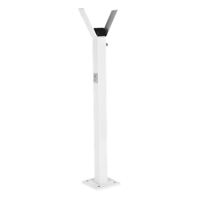 XB-POST - Poste para brazos de barrera / Acero / Altura ajustable / 4 m / 13.1 ft / Compatible universal