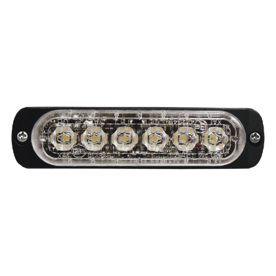 SP6A - Signalpro Luz Auxiliar LED / 6 LED Alta Potencia / Perfil Bajo 9 mm SP6A