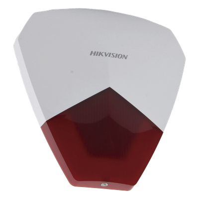 DS-PS1-R - Hikvision Sirena Estrobo Cableada / 105 dB / LED Rojo DS-PS1-R