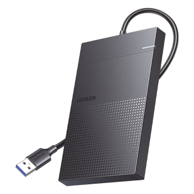 30719 - Ugreen 30719 caja para disco duro externo Caja externa para unidad de estado sólido (SSD) Negro 2.5"