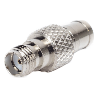 970-019 - Wilsonpro / Weboost Adaptador en Línea / Conector SMA Hembra a SMB / Cuerpo Bronce Niquelado