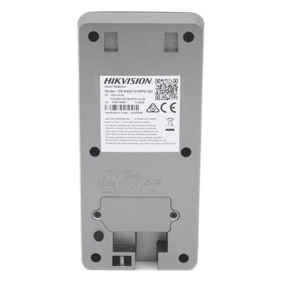 DS-KV6113-PE1(C) - Hikvision Videoportero IP / 2 MP / PoE 802.3af DS-KV6113-PE1(C)