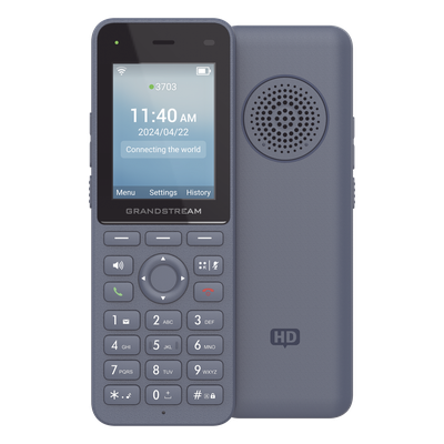 WP826 - WP826, Teléfono IP HD WiFi-6 Dualband, USB-C, 3.5mm, Bluetooth, LCD color 2.4", PTT
