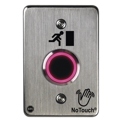 NT-SS100-ES - Sti Interruptor IR sin contacto / Acero inoxidable 304 grado médico / 1 grupo NT-SS100-ES