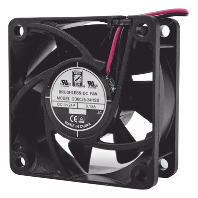 FAN-602524 - Ventilador Axial Anticondensante / 60 x 60 x 25 mm / 24 Vdc / 25.0 CFM / 4500 RPM / 2.9 W / Cojinete Sellado