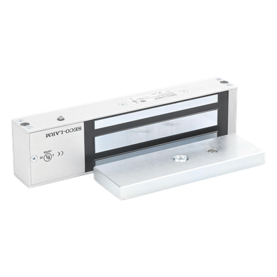 E941SA1K2PQ - Chapa Magnética de 1200 Lbs / Sensor de Adherencia / Uso en Interior/ LED Indicador / Alimentación 12/24 Vcd Seleccionable / Sin Magnetismo Residual
