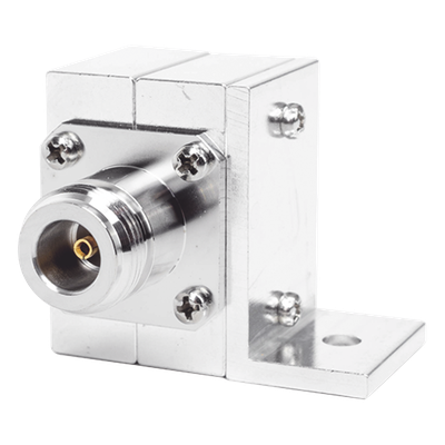 IS-50NX-C2 - Protector Coaxial RF / 125-1000 MHz / 50 Ω / Conectores N Hembra / Ceja Lateral / 50 kA
