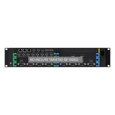 DS-C66S-S6 - Hikvision Controlador de Video Wall / 6 Slots Hot-Swappable / 2U Rack DS-C66S-S6