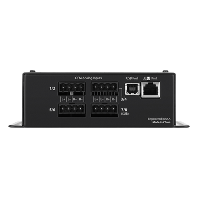 10-03102-00 - Jl Audio Procesador DSP Automotriz / 8 Canales de Entrada / 2 Canales de Salida 10-03102-00