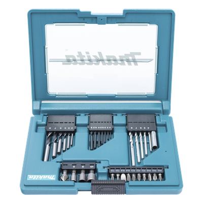 B-49389 - Makita Juego de accesorios multipropósito 33 piezas estuche tipo tablet. B-49389