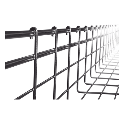 CH-150-200EZ - Charola Tipo Malla / 150x200 mm / Electro Zinc / 477 Cables Cat6 / 3 m (9.84 ft)