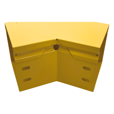 CHFBC454X4R8EPK - Charofil Curva Horizontal para Fibra Óptica / 45° / Aluminio 4" x 4" CHFBC454X4R8EPK