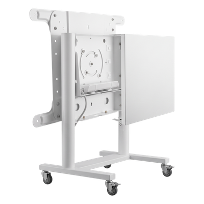 TTV1146TW - Soporte Móvil para Pantalla / Rotación 0° a 90° / 37" a 70" / VESA 200x200 a 600x400 / Carga 70 kg (154 lbs) / Ruedas con Bloqueo / Blanco