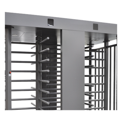 XT-200-C - Torniquete de Cuerpo Completo / 4 Ejes de Seguridad / Rotación 90° / 30 Personas por Minuto / Interior/Exterior / 110 VCA / Acero al Carbón con Pintura Gris