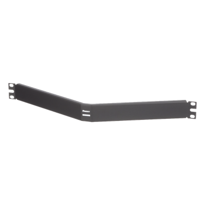 CPAF1BLY - Tapa Ciega para Rack / 19' / 1UR / Acero 16 Gage / Angulada / 482.6 x 43.7 mm