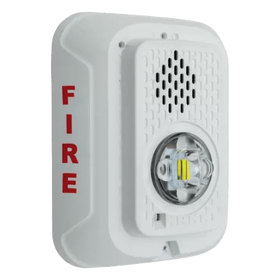 P2WLED - System Sensor Sirena con Estrobo LED / Montaje en Pared / 2 Hilos P2WLED