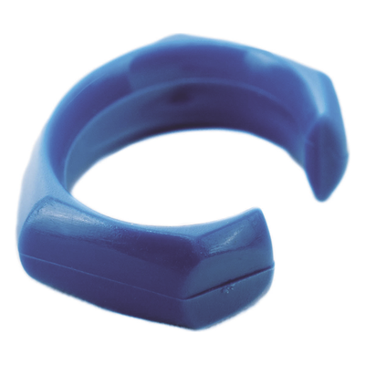 CLIP-06 - Siemon Clip de Identificación para Patch Cord / Polycarbonato / Azul CLIP-06