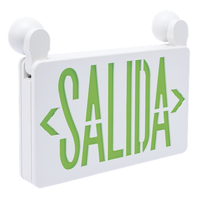 SFKDC860 - Sfire Letrero de Emergencia LED / Dual Salida y Luz de Emergencia / Montaje Universal