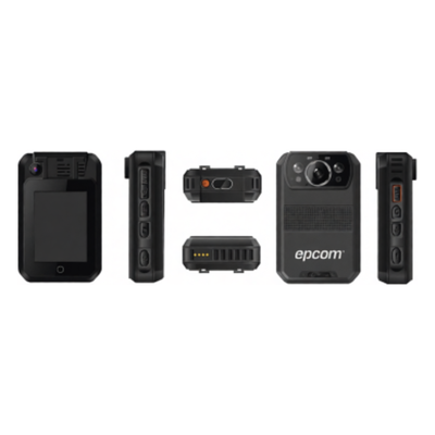 XMR-R3 - Body Camera / 4K UHD 30 fps / 4G-LTE / Wi-Fi / Bluetooth / GPS / Android / IP66 / Caída 2 m (6.6 ft)