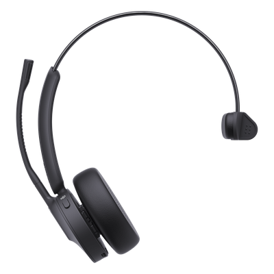 WH64-MONO-TEAMS - Diadema Inalámbrica / Mono / DECT + Bluetooth 5.2 / Acoustic Shield 2.0 / 32h Conversación / Altavoz 30mm / Certificación Teams