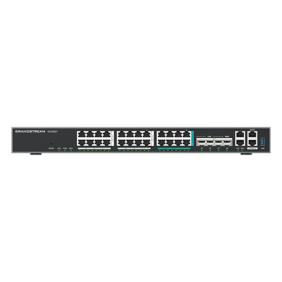 GCC6021 - GCC6021, Dispositivo 4 en 1, Conmutador IP, Firewall, Ruteador VPN y Switch, 16xGEth, 8x2.5GEth, 8xPoE/bt, 16xPoE/at, 4xSFP+, 1 USB, 1xConsola, 2xHA, 1xMGMT