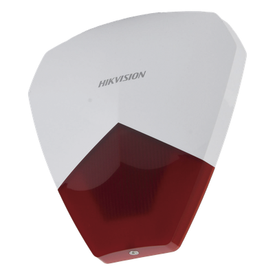 DS-PS1-R - Hikvision Sirena Estrobo Cableada / 105 dB / LED Rojo DS-PS1-R